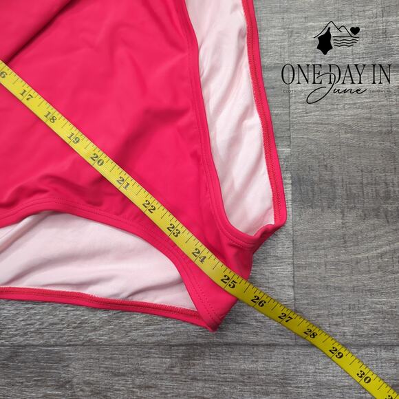 Cupshe Halter Tummy Control One Piece Swimsuit Size L - Picture 4 of 5